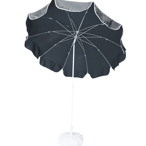 2m Gray Beach Umbrella