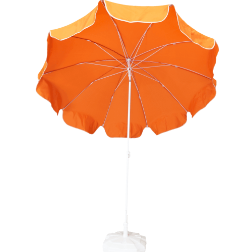 2m Orange Beach Umbrella