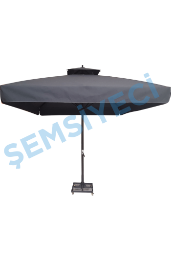 3m x 3m Square Eco Umbrella With Telescopic Mechanism