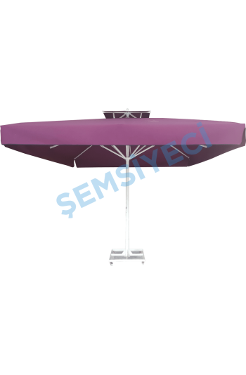 4m x 4m Square Eco Umbrella With Telescopic Mechanism